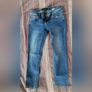 Womens low rise girlfriend jean